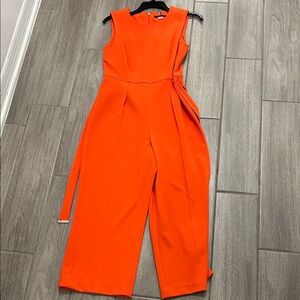 Tommy Hilfiger Bright Orange Jumpsuit
